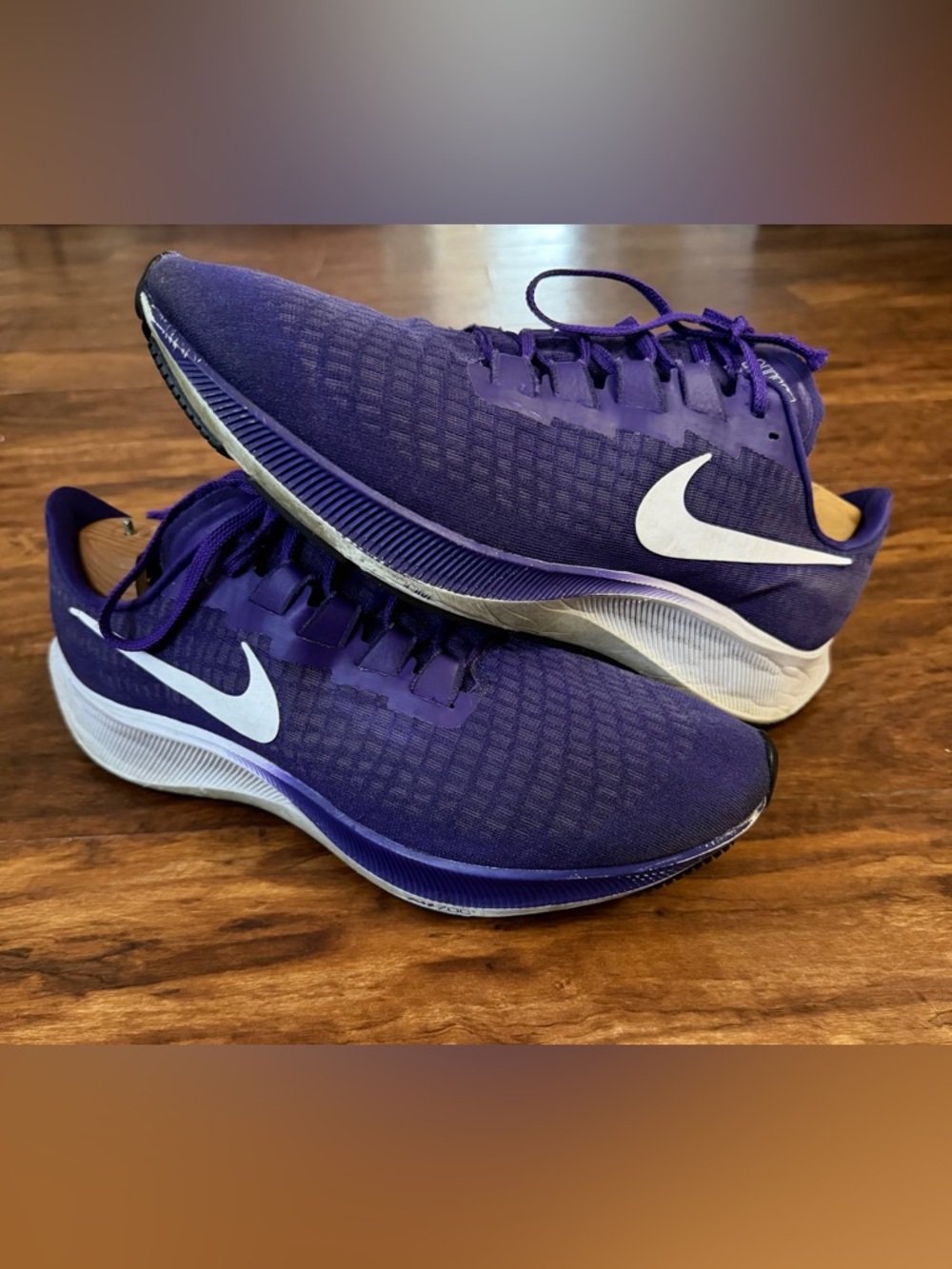 Size 11.5 - Nike Air Zoom Pegasus 37 TB Court Purple Men’s